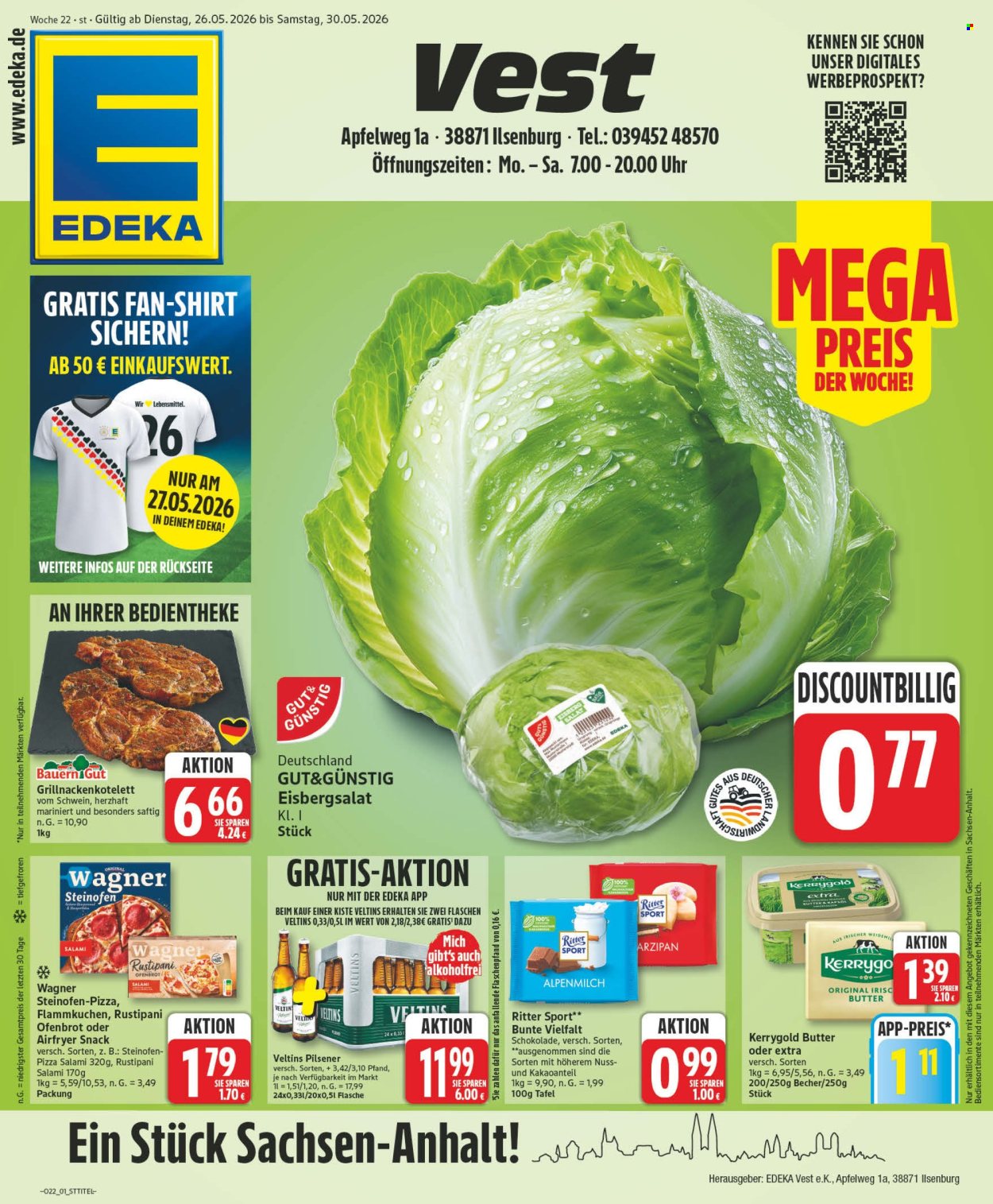 Edeka Prospekte  - 26.05.2026 - 30.05.2026. Seite 1