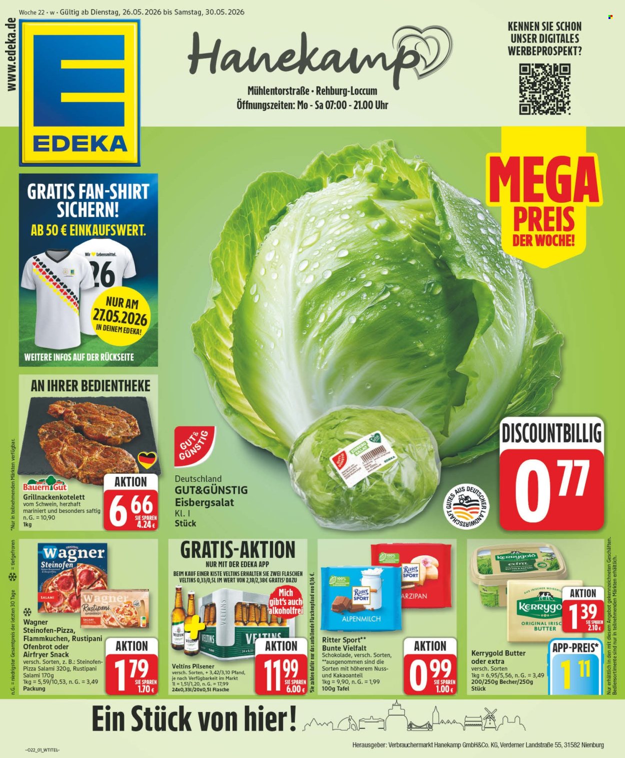 Edeka Prospekte  - 26.05.2026 - 30.05.2026. Seite 1