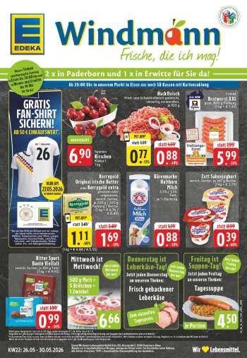 Prospekte Edeka - 26.05.2026 - 30.05.2026.