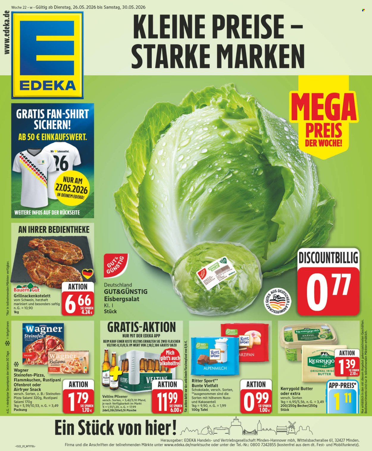 Edeka Prospekte  - 26.05.2026 - 30.05.2026. Seite 1
