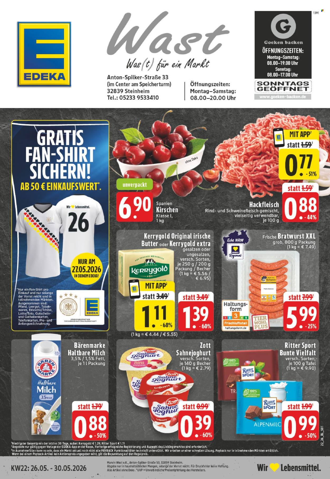 Edeka Prospekte  - 26.05.2026 - 30.05.2026. Seite 1