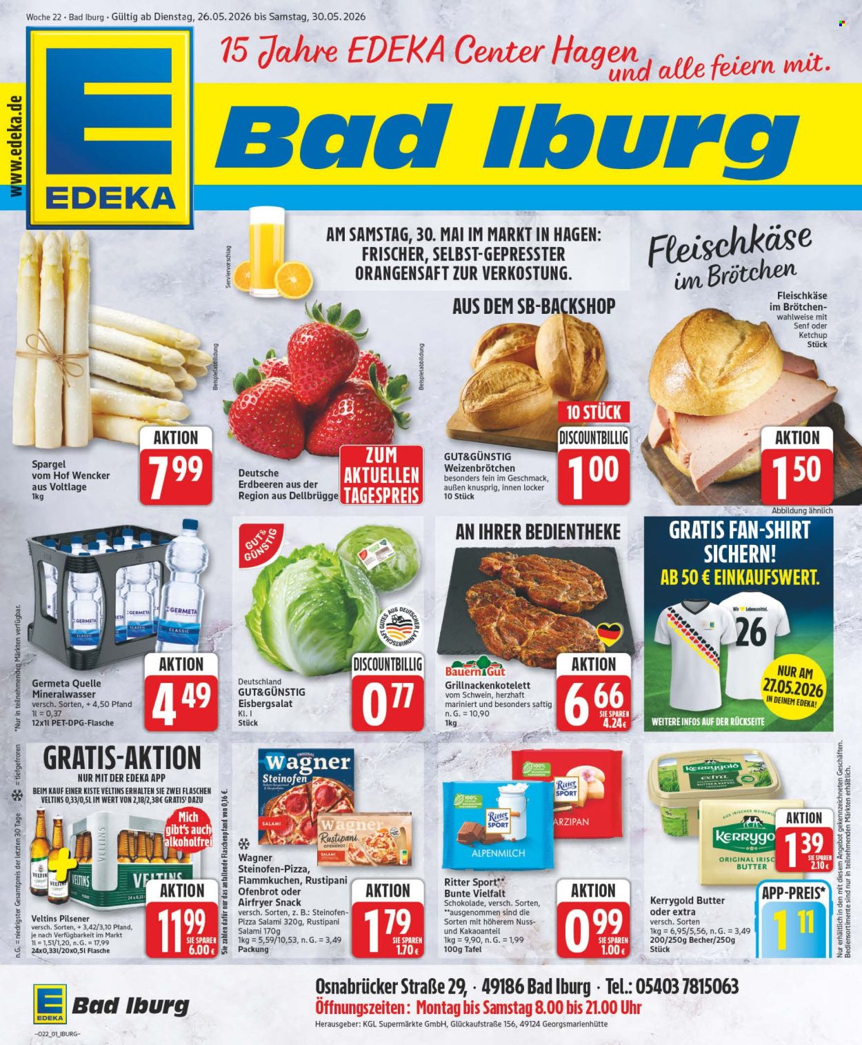 Edeka Prospekte  - 26.05.2026 - 30.05.2026. Seite 1
