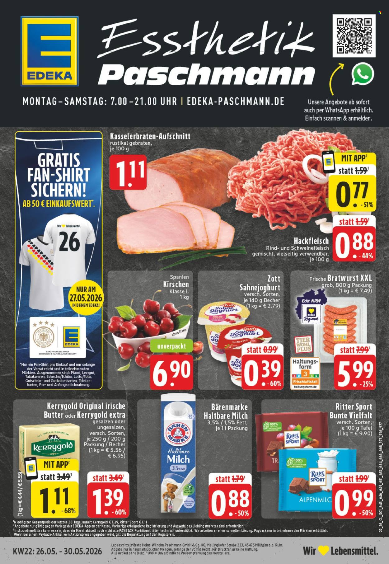 Edeka Prospekte  - 26.05.2026 - 30.05.2026. Seite 1