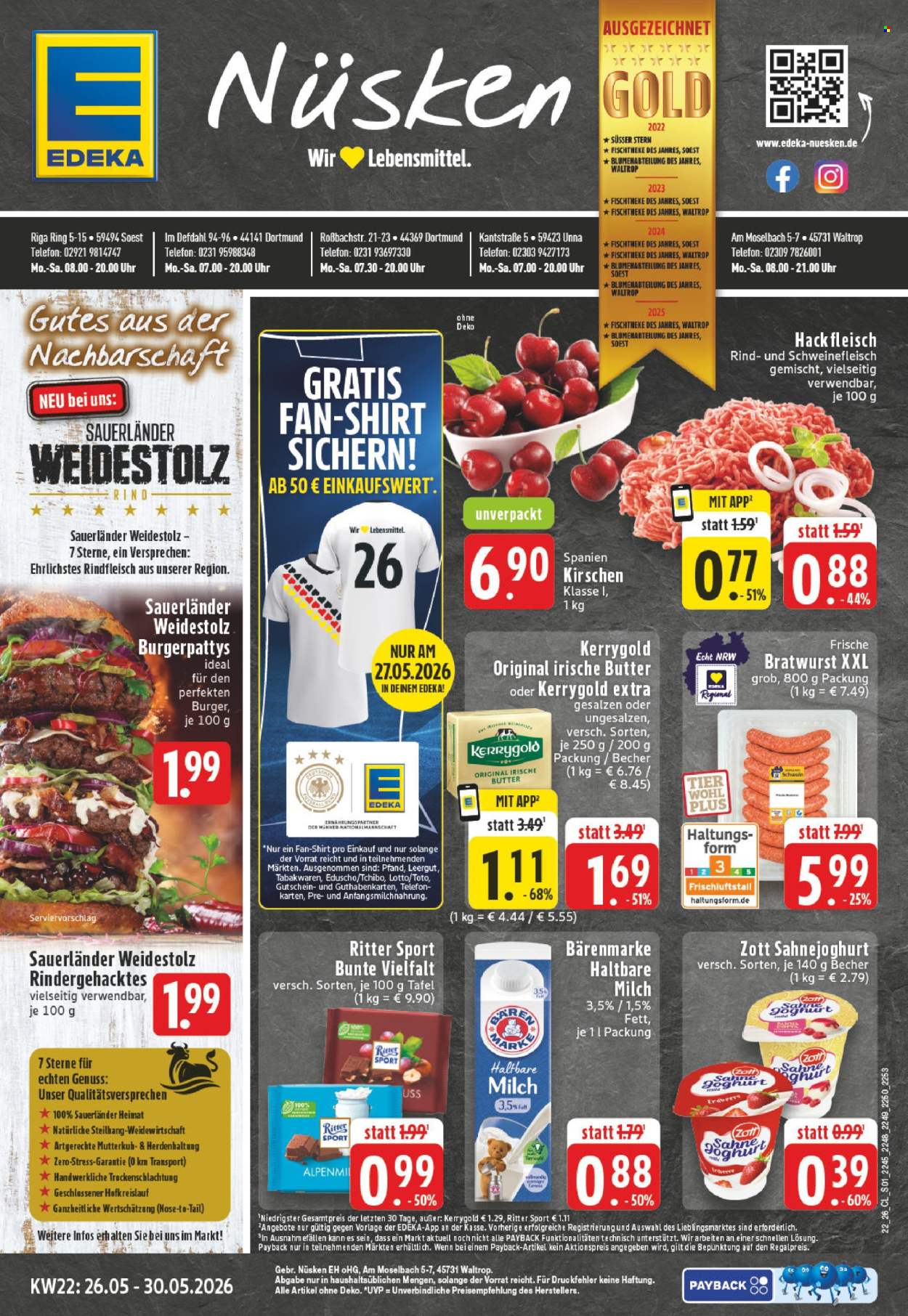 Edeka Prospekte  - 26.05.2026 - 30.05.2026. Seite 1