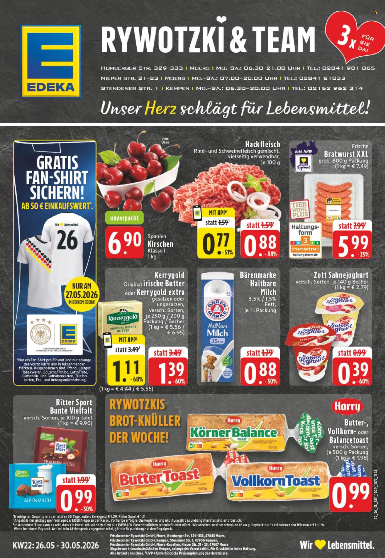 Edeka Prospekte  - 26.05.2026 - 30.05.2026. Seite 1