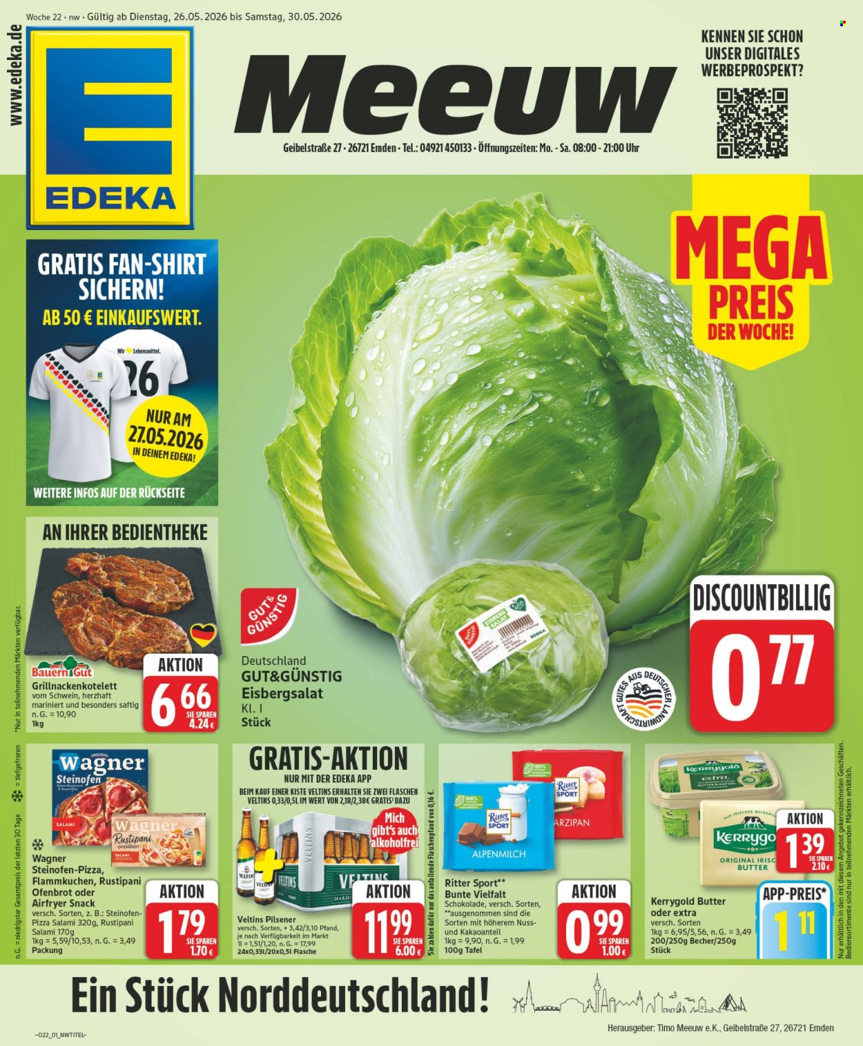 Edeka Prospekte  - 26.05.2026 - 30.05.2026. Seite 1