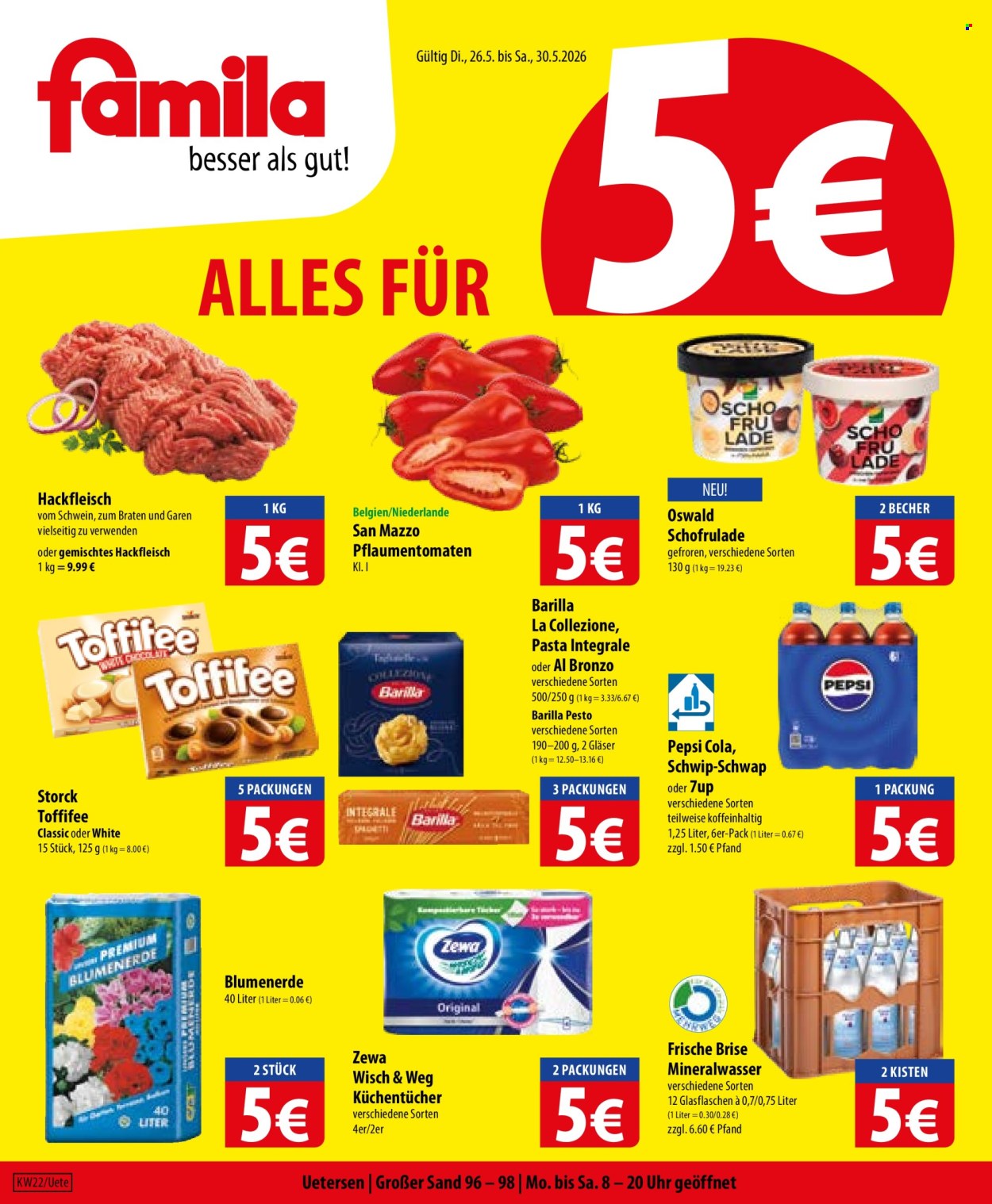 famila Prospekte  - 26.05.2026 - 30.05.2026. Seite 1