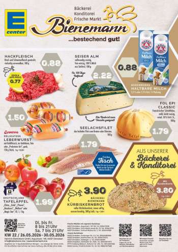 Prospekte E center - 26.05.2026 - 30.05.2026.