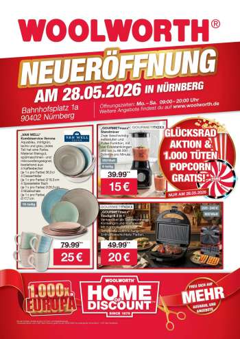 Prospekte Woolworth - 28.05.2026 - 28.05.2026.