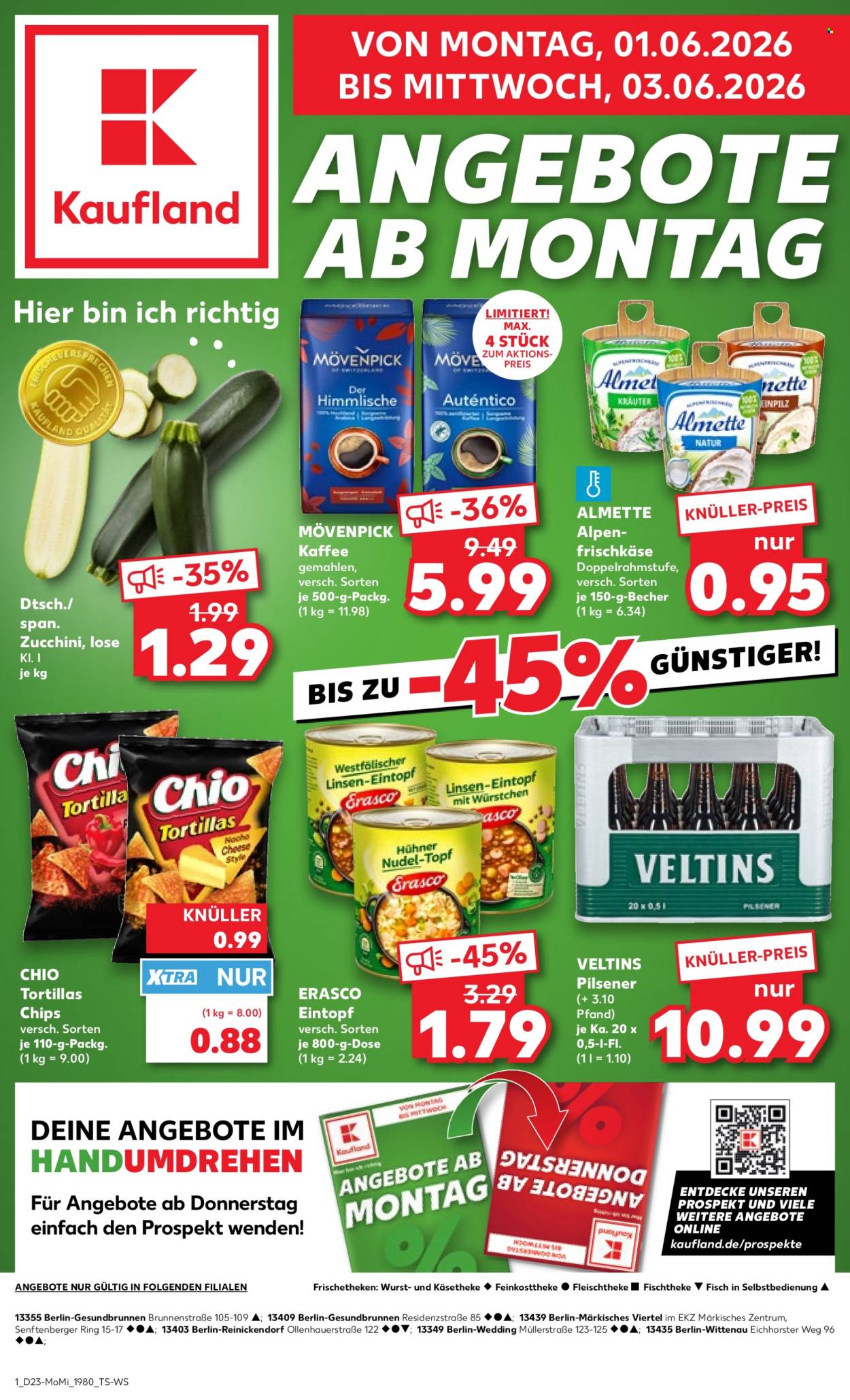 Kaufland Prospekte  - 1.06.2026 - 3.06.2026. Seite 1