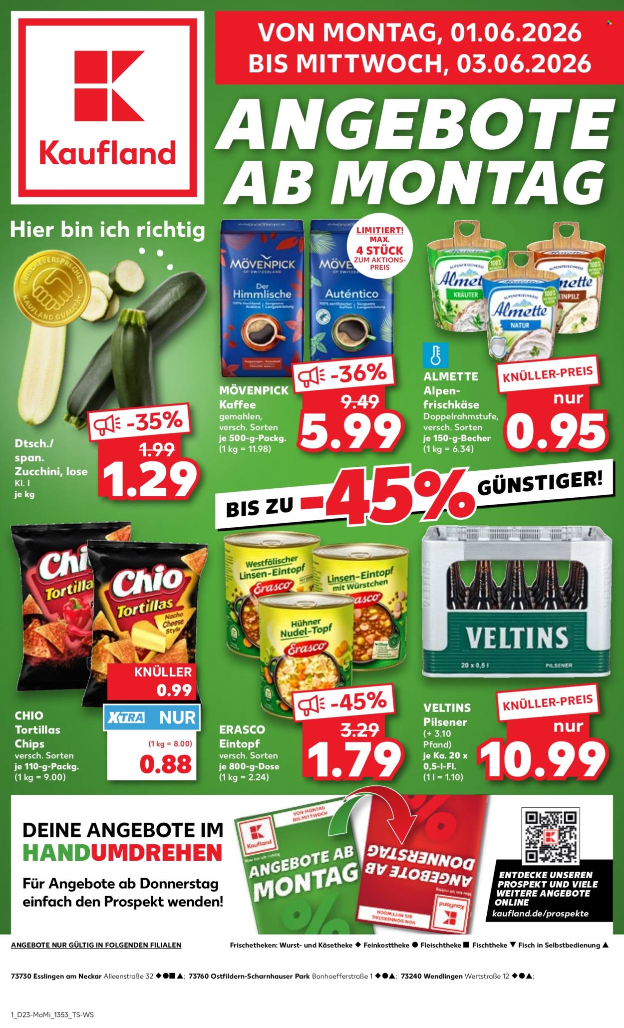Kaufland Prospekte  - 1.06.2026 - 3.06.2026. Seite 1