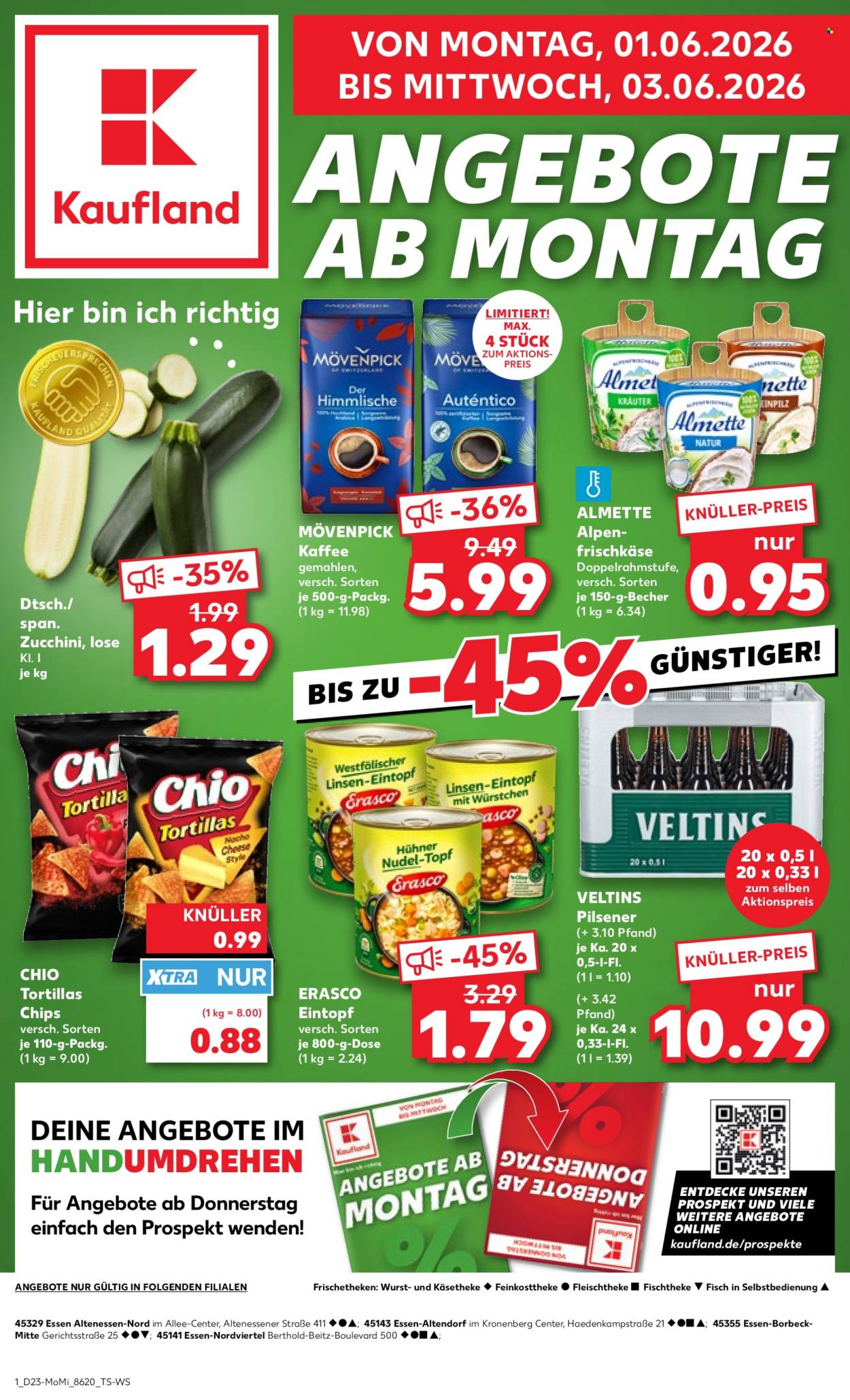 Kaufland Prospekte  - 1.06.2026 - 3.06.2026. Seite 1