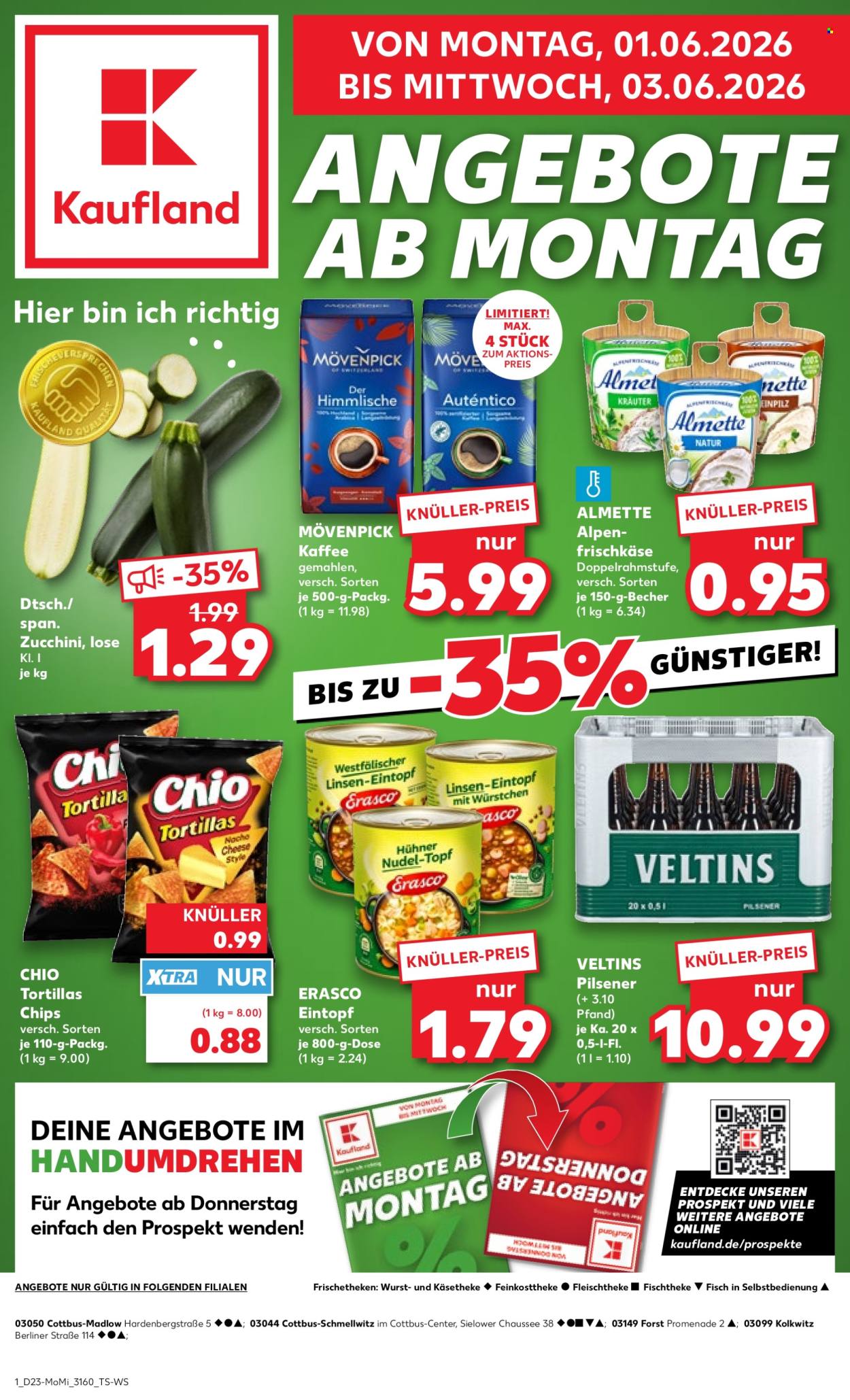 Kaufland Prospekte  - 1.06.2026 - 3.06.2026. Seite 1