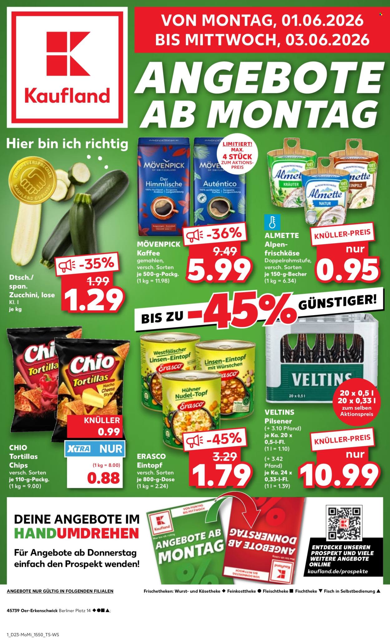 Kaufland Prospekte  - 1.06.2026 - 3.06.2026. Seite 1
