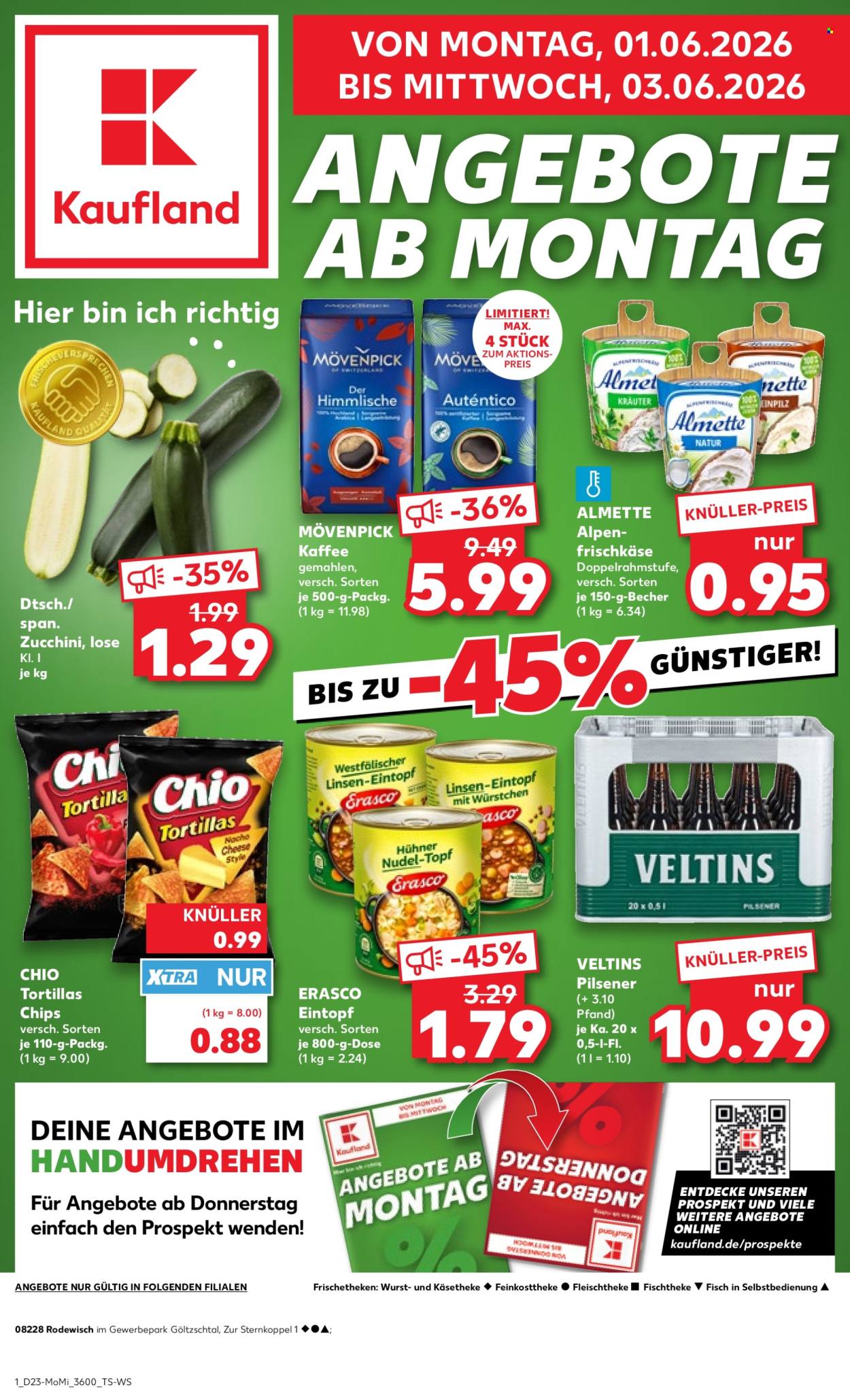 Kaufland Prospekte  - 1.06.2026 - 3.06.2026. Seite 1