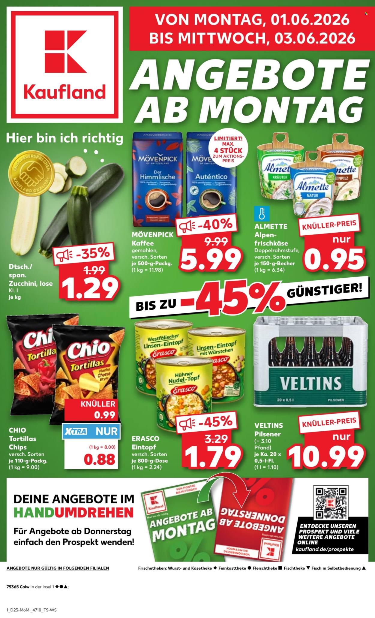 Kaufland Prospekte  - 1.06.2026 - 3.06.2026. Seite 1