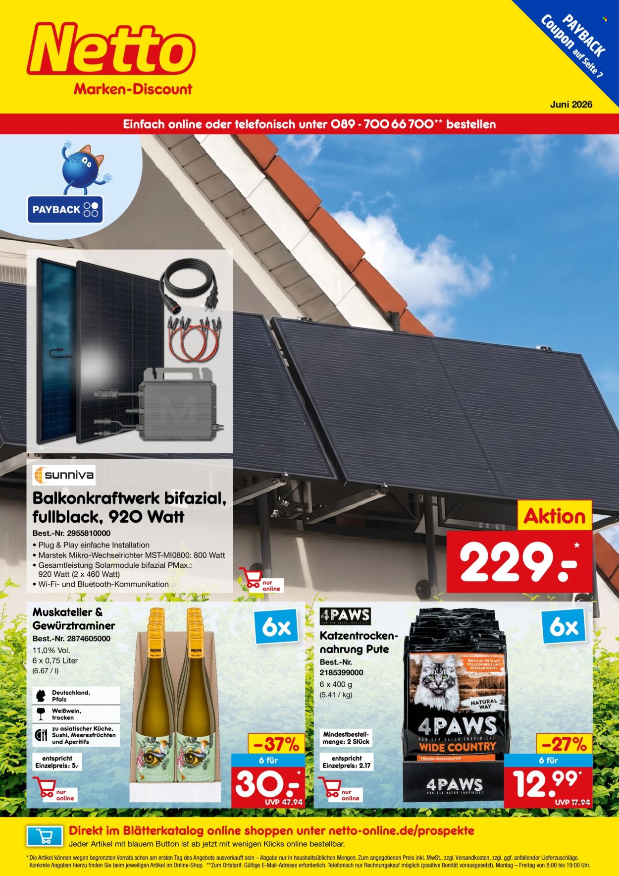 Netto Marken-Discount Prospekte  - 28.05.2026 - 30.06.2026. Seite 1