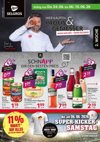 Prospekte Selgros - 4.06.2026 - 10.06.2026.