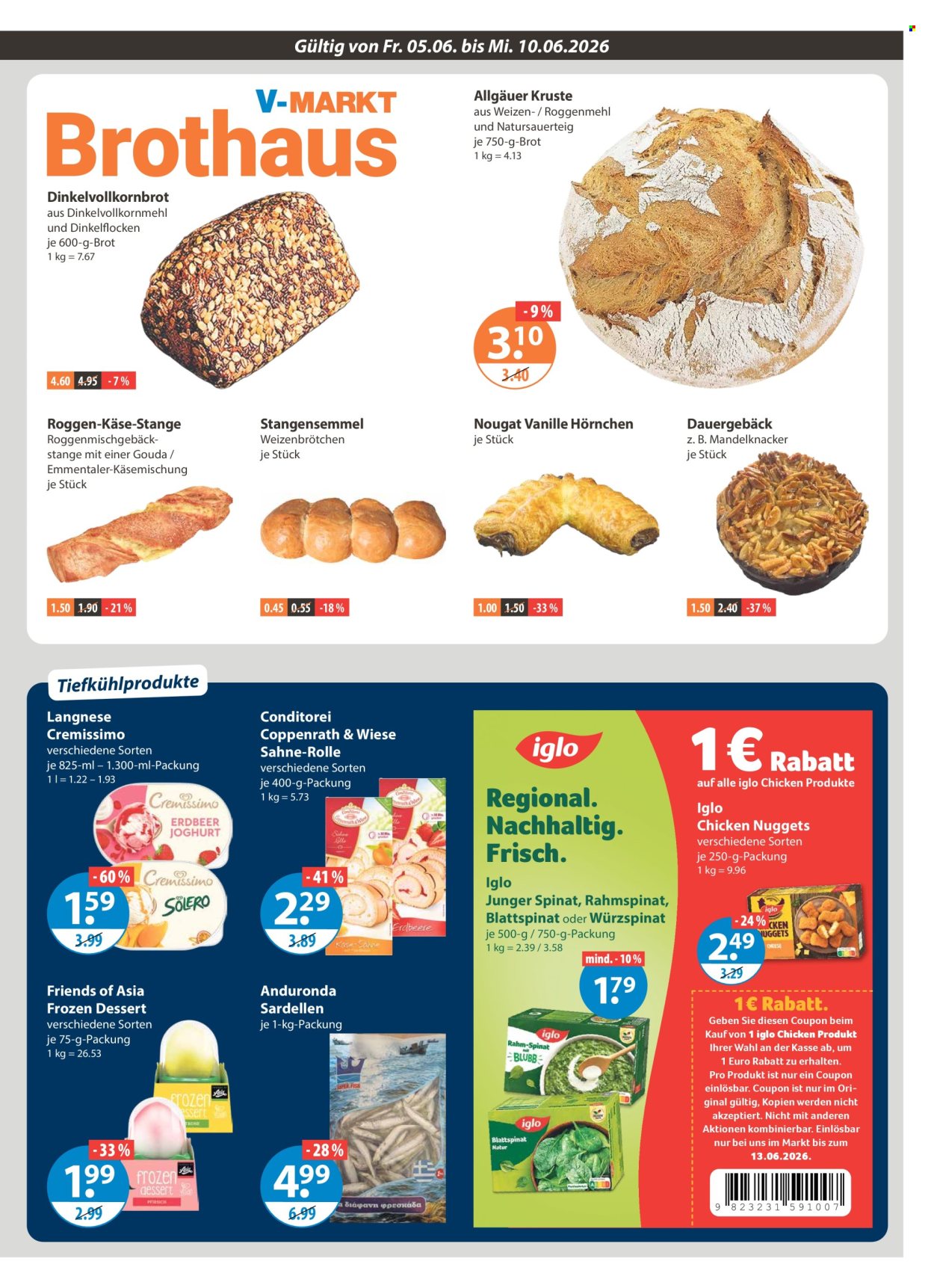 Leták V-Markt - 5.6.2026 - 10.6.2026. Strana 5