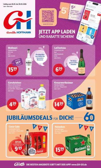 Prospekte Getränke Hoffmann - 26.05.2026 - 30.05.2026.