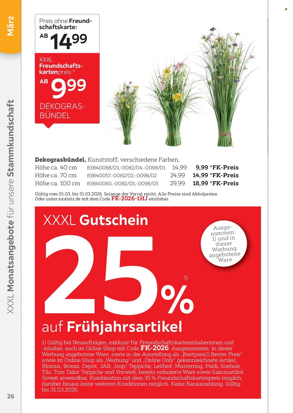 XXXLutz Prospekte  - 1.02.2026 - 31.07.2026. Seite 26