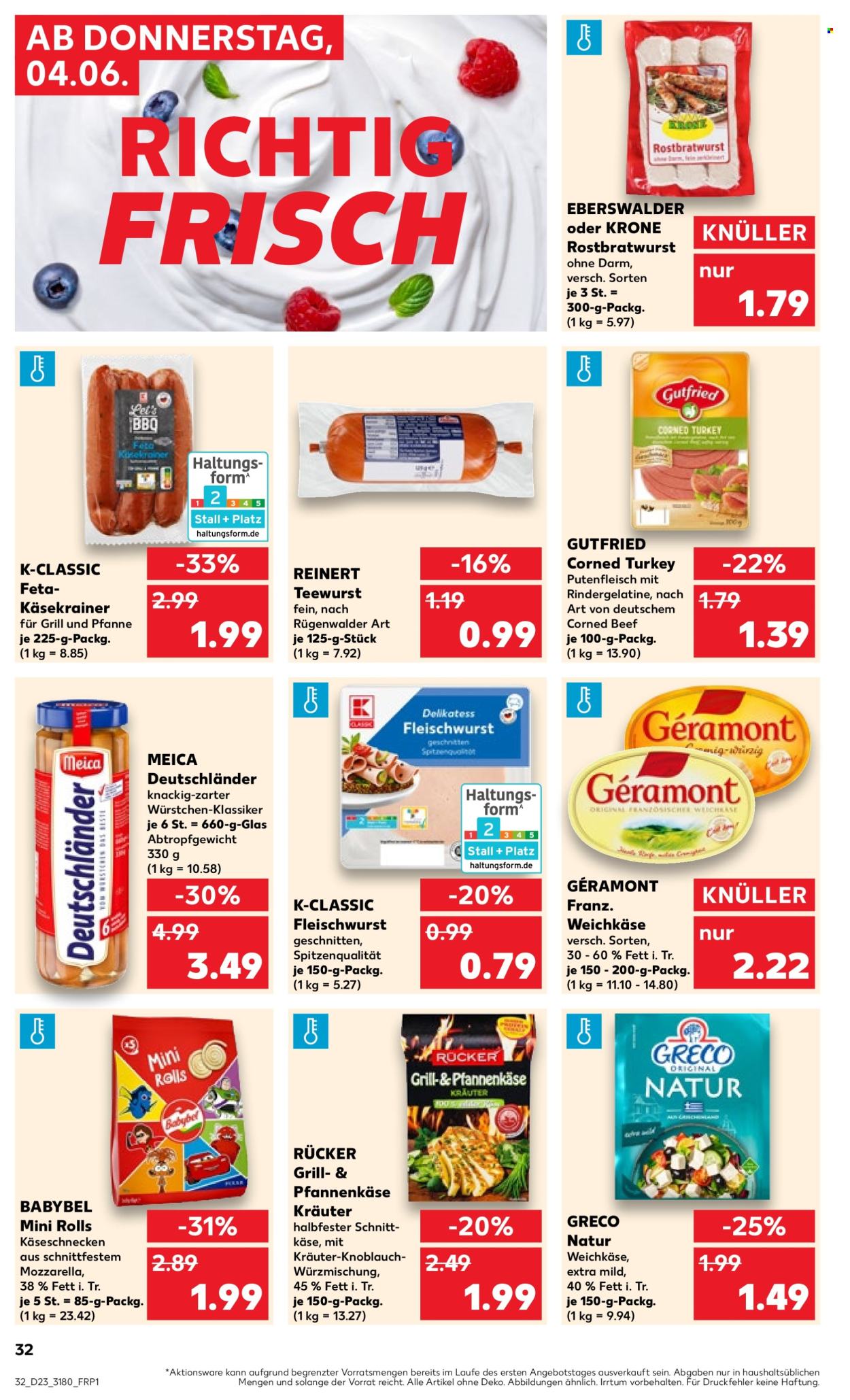 Leták Kaufland - 4.6.2026 - 10.6.2026. Strana 32