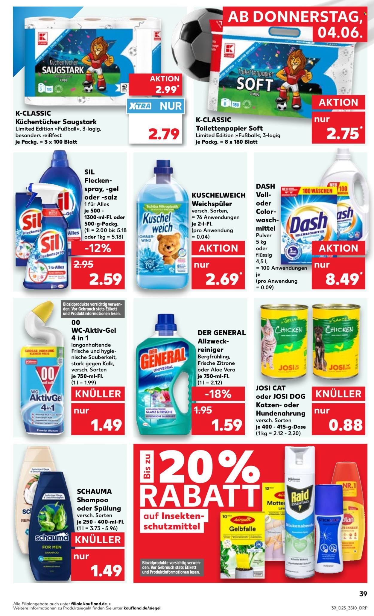 Leták Kaufland - 4.6.2026 - 10.6.2026. Strana 39