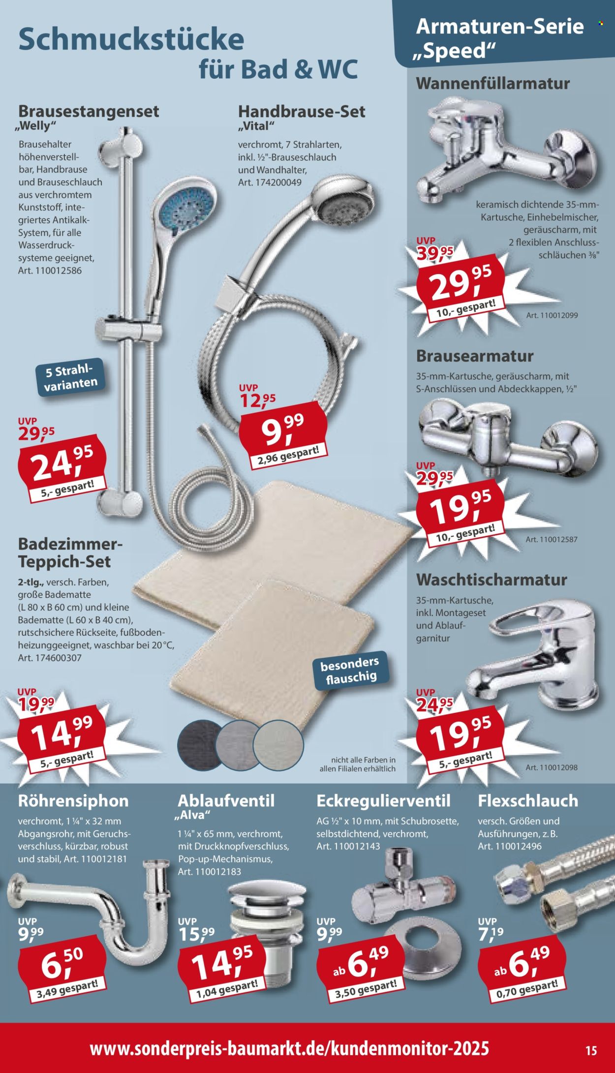 Sonderpreis-Baumarkt Prospekte  - 6.06.2026 - 12.06.2026. Seite 15