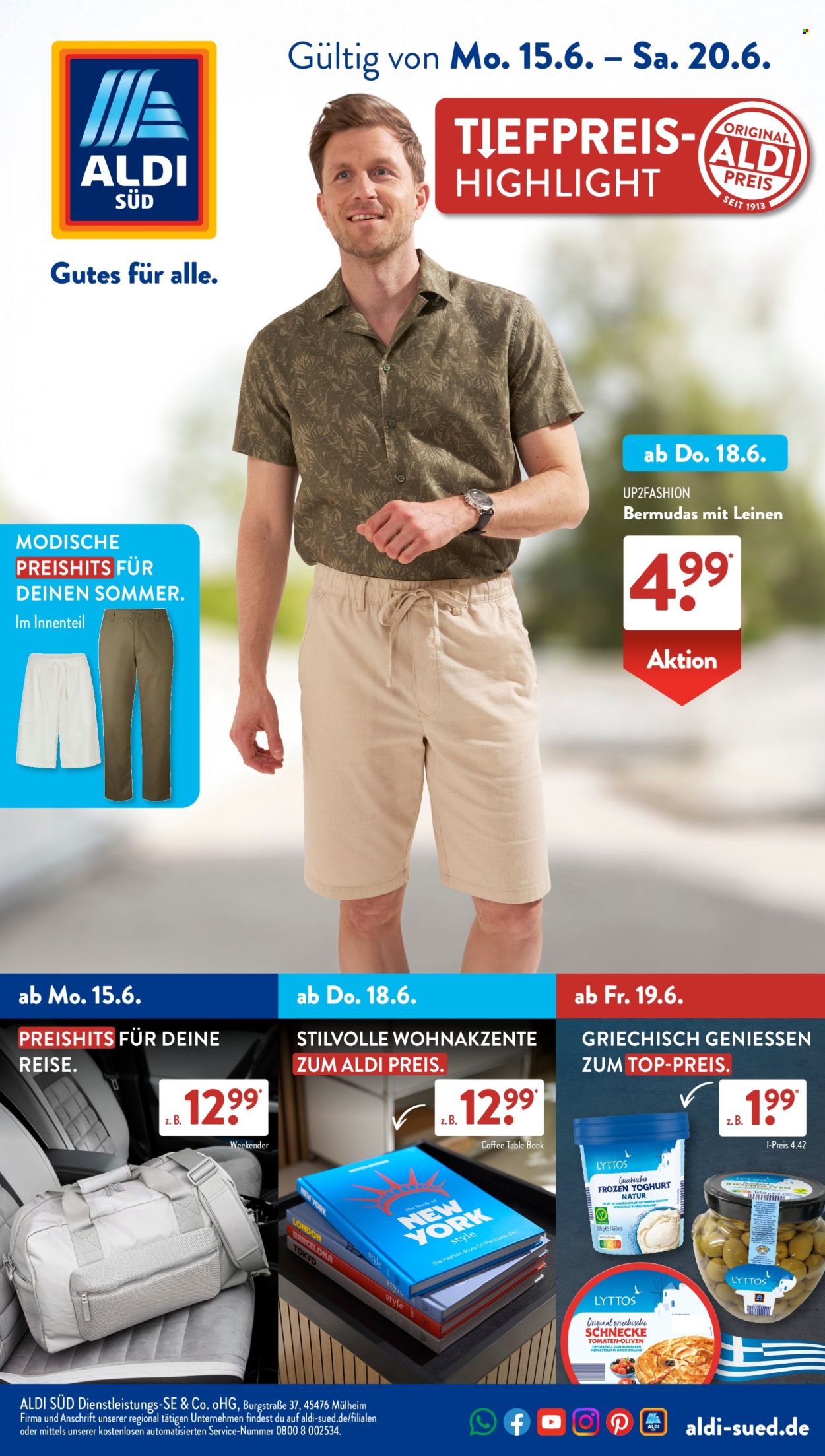 ALDI SÜD Prospekte  - 1.06.2026 - 1.06.2026. Seite 1