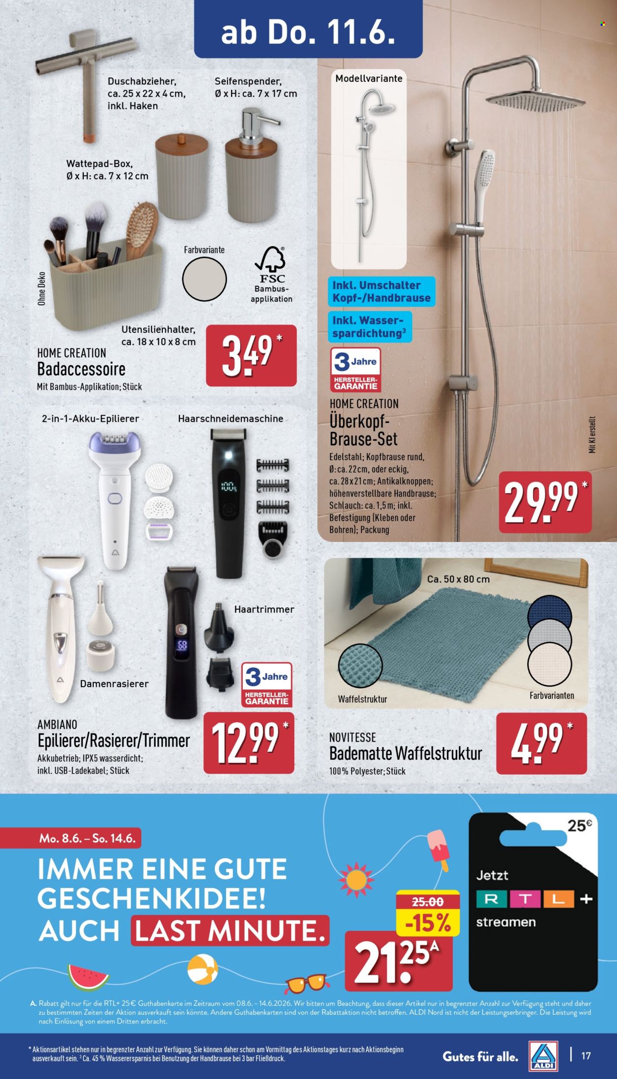 ALDI Nord Prospekte  - 8.06.2026 - 13.06.2026. Seite 21