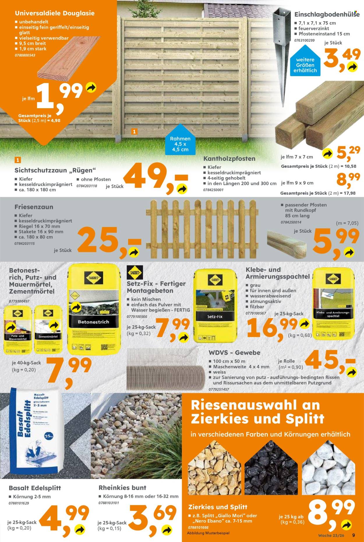 Globus Baumarkt Prospekte  - 1.06.2026 - 6.06.2026. Seite 9