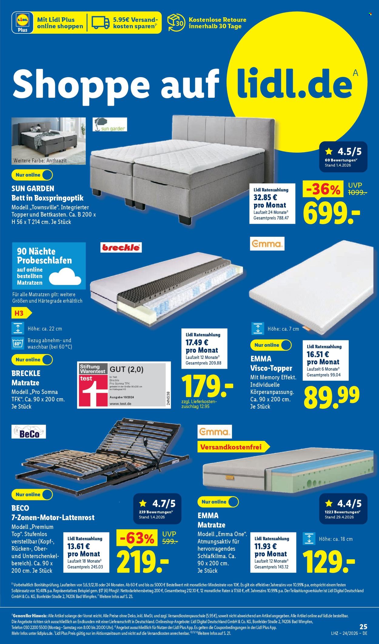 Leták Lidl - 8.6.2026 - 13.6.2026. Strana 45