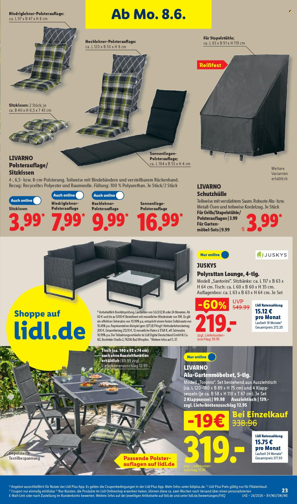 Leták Lidl - 8.6.2026 - 13.6.2026. Strana 43
