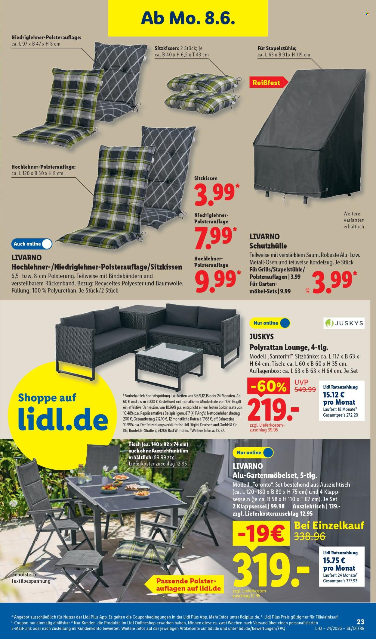 Leták Lidl - 8.6.2026 - 13.6.2026. Strana 43