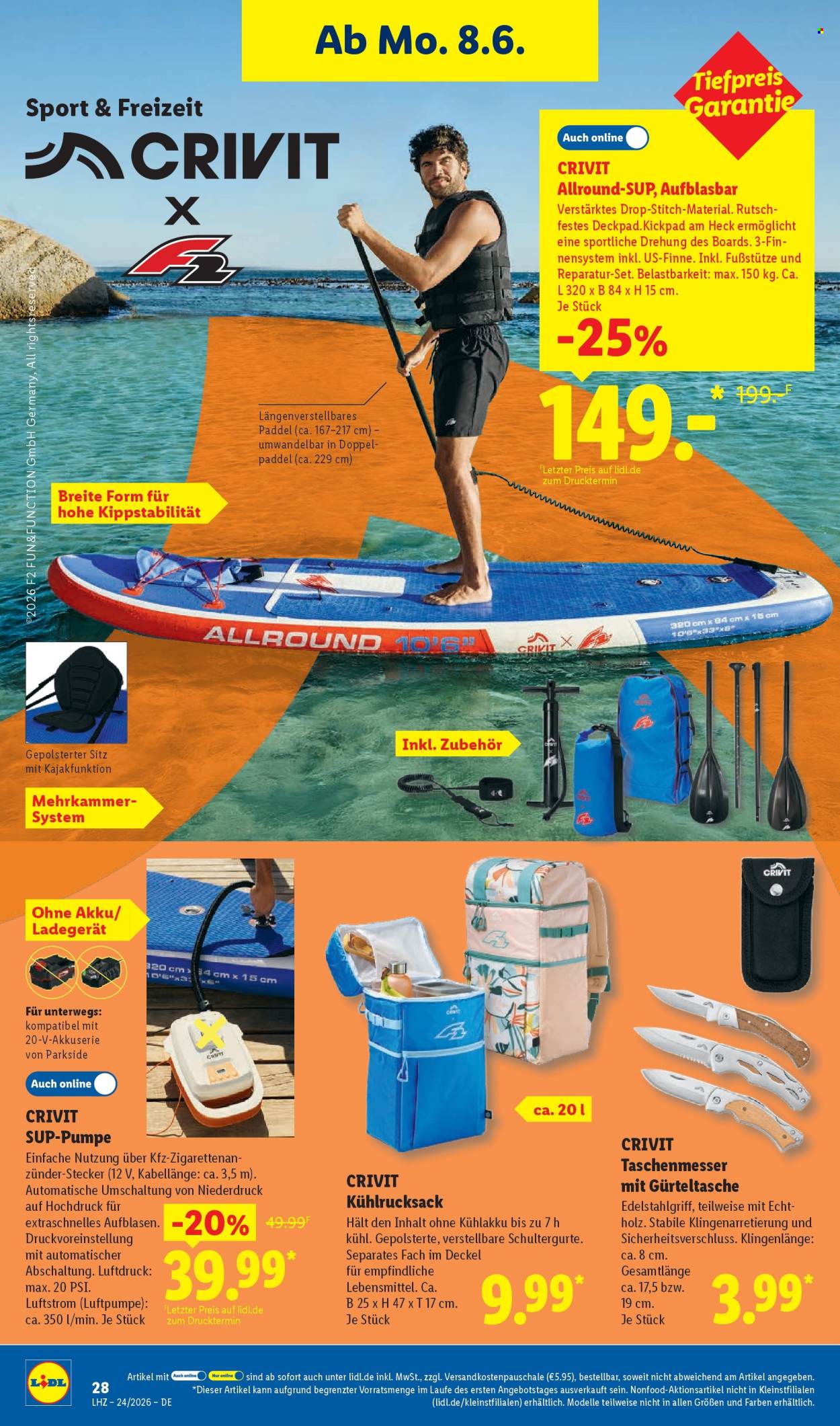 Leták Lidl - 8.6.2026 - 13.6.2026. Strana 48