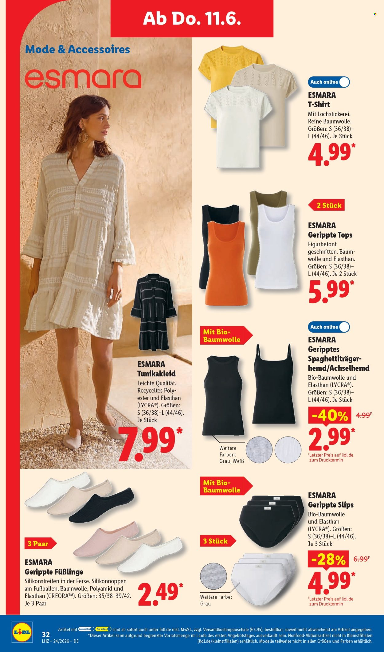Leták Lidl - 8.6.2026 - 13.6.2026. Strana 58