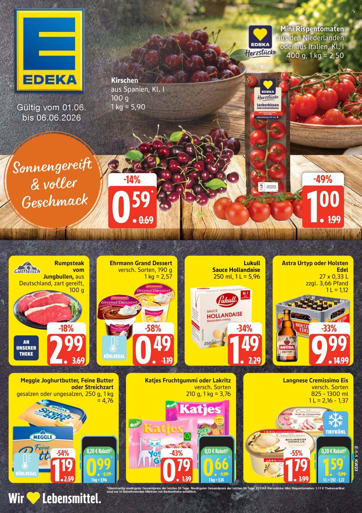 Edeka Prospekte  - 1.06.2026 - 6.06.2026. Seite 1
