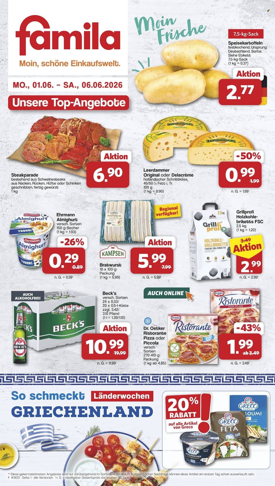 famila Prospekte  - 1.06.2026 - 6.06.2026. Seite 1