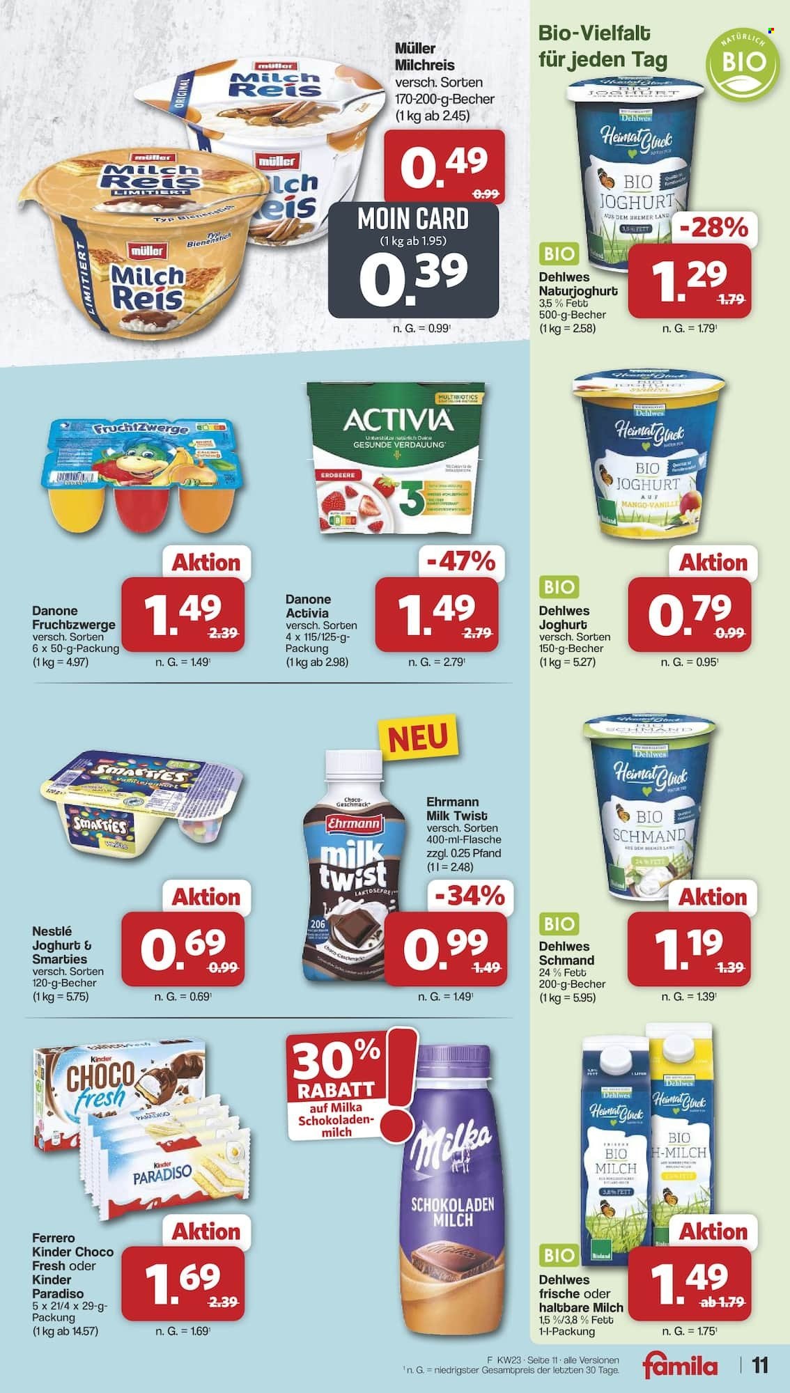 famila Prospekte  - 1.06.2026 - 6.06.2026. Seite 11