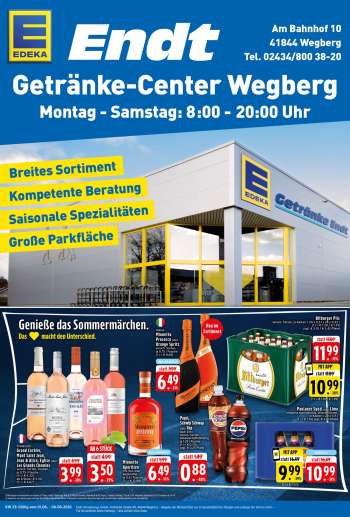 Prospekte Edeka Getränkemarkt - 1.06.2026 - 6.06.2026.