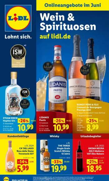 Prospekte Lidl - 1.06.2026 - 30.06.2026.