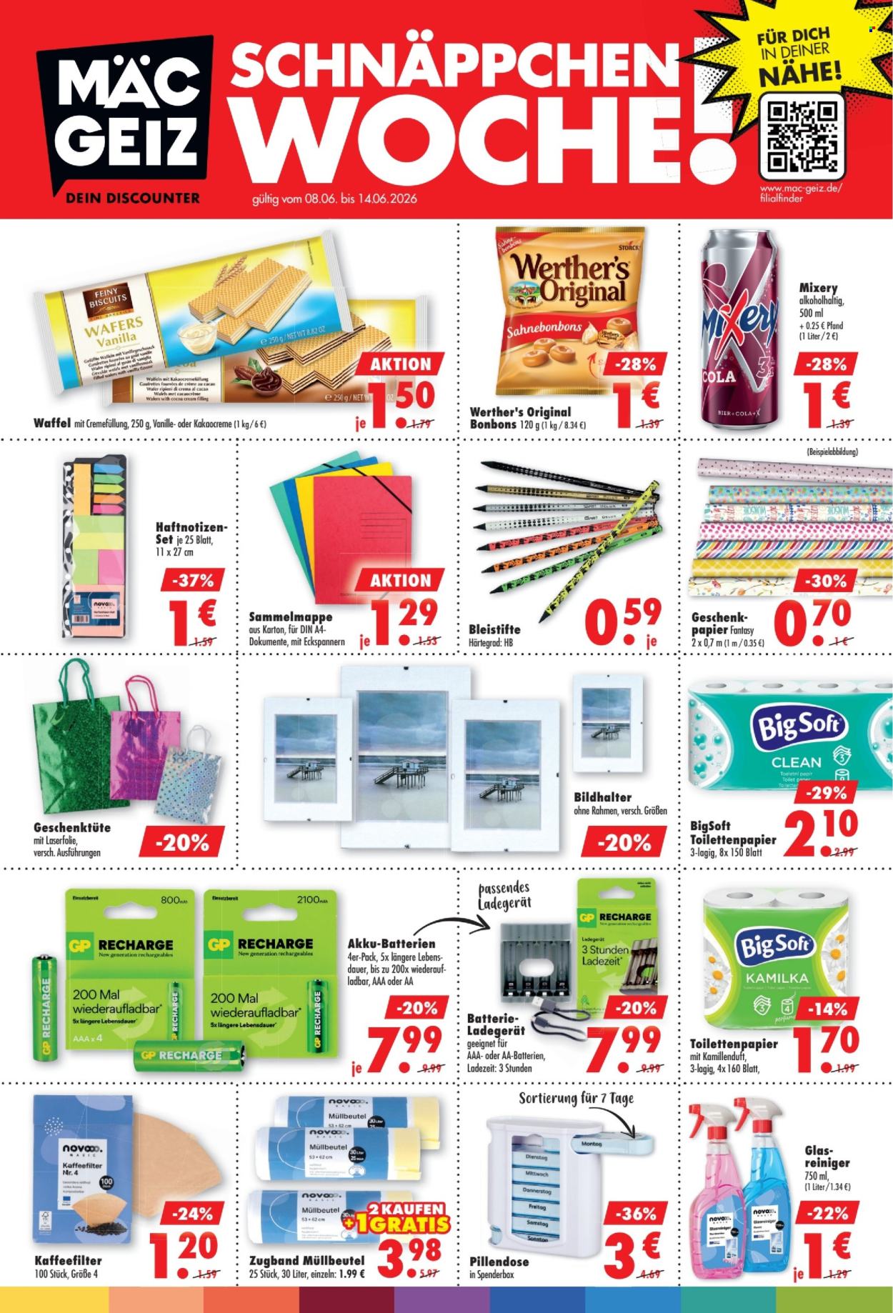 Mäc-Geiz Prospekte  - 8.06.2026 - 14.06.2026. Seite 1