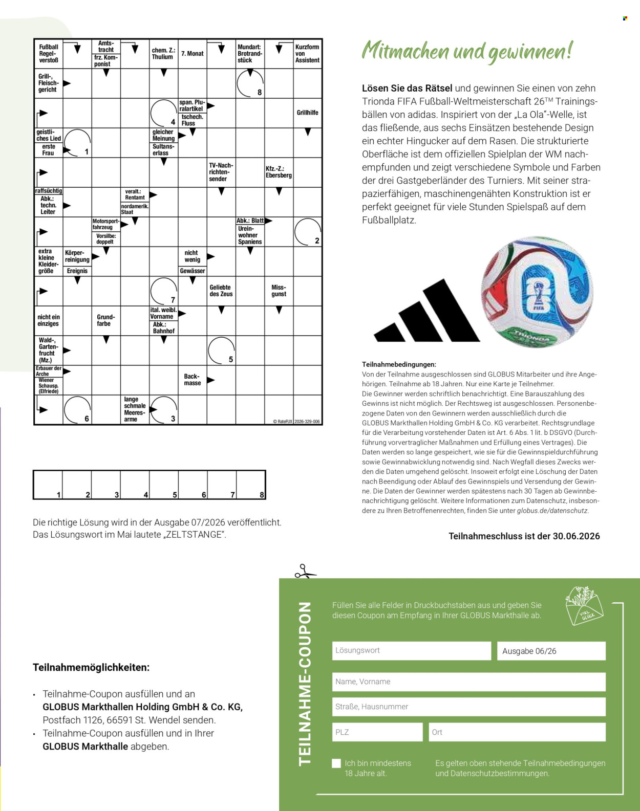 Globus Prospekte  - 1.06.2026 - 30.06.2026. Seite 31
