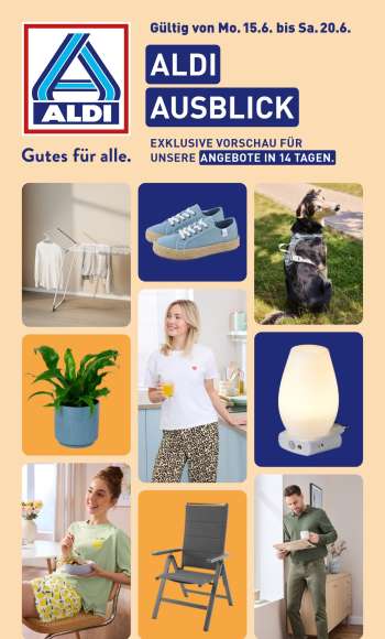 Prospekte ALDI Nord - 15.06.2026 - 20.06.2026.