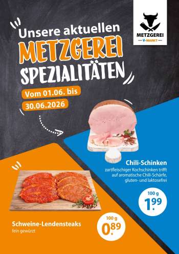 Prospekte V-Markt - 1.06.2026 - 30.06.2026.