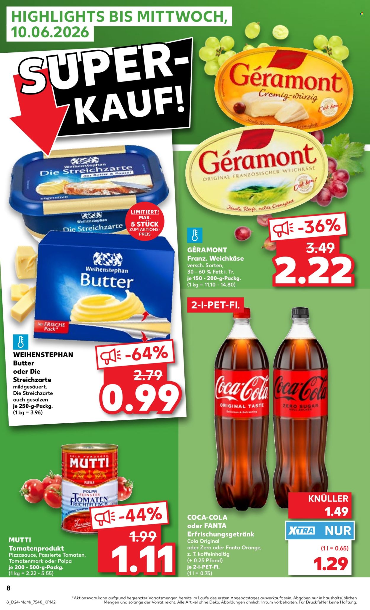 Leták Kaufland - 8.6.2026 - 10.6.2026. Strana 8