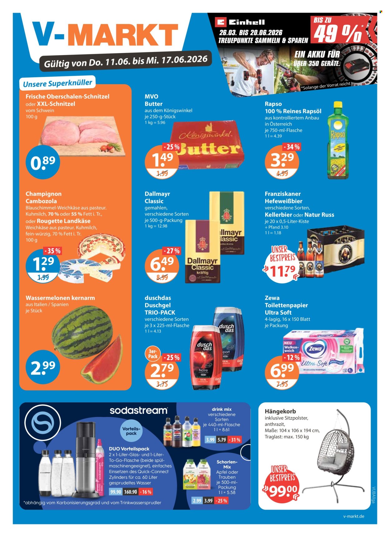 V-Markt Prospekte  - 11.06.2026 - 17.06.2026. Seite 1