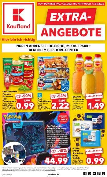 Prospekte Kaufland - 11.06.2026 - 17.06.2026.