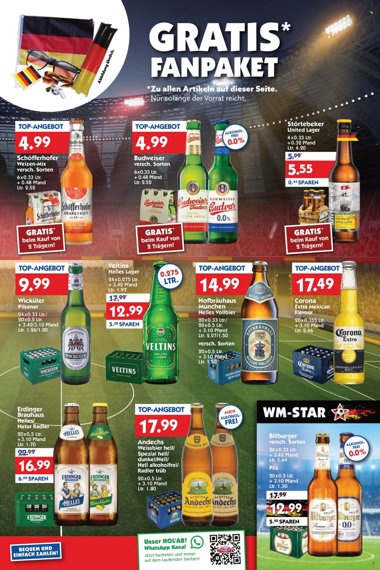 Leták Hol'ab! Getränkemarkt - 8.6.2026 - 13.6.2026. Strana 3
