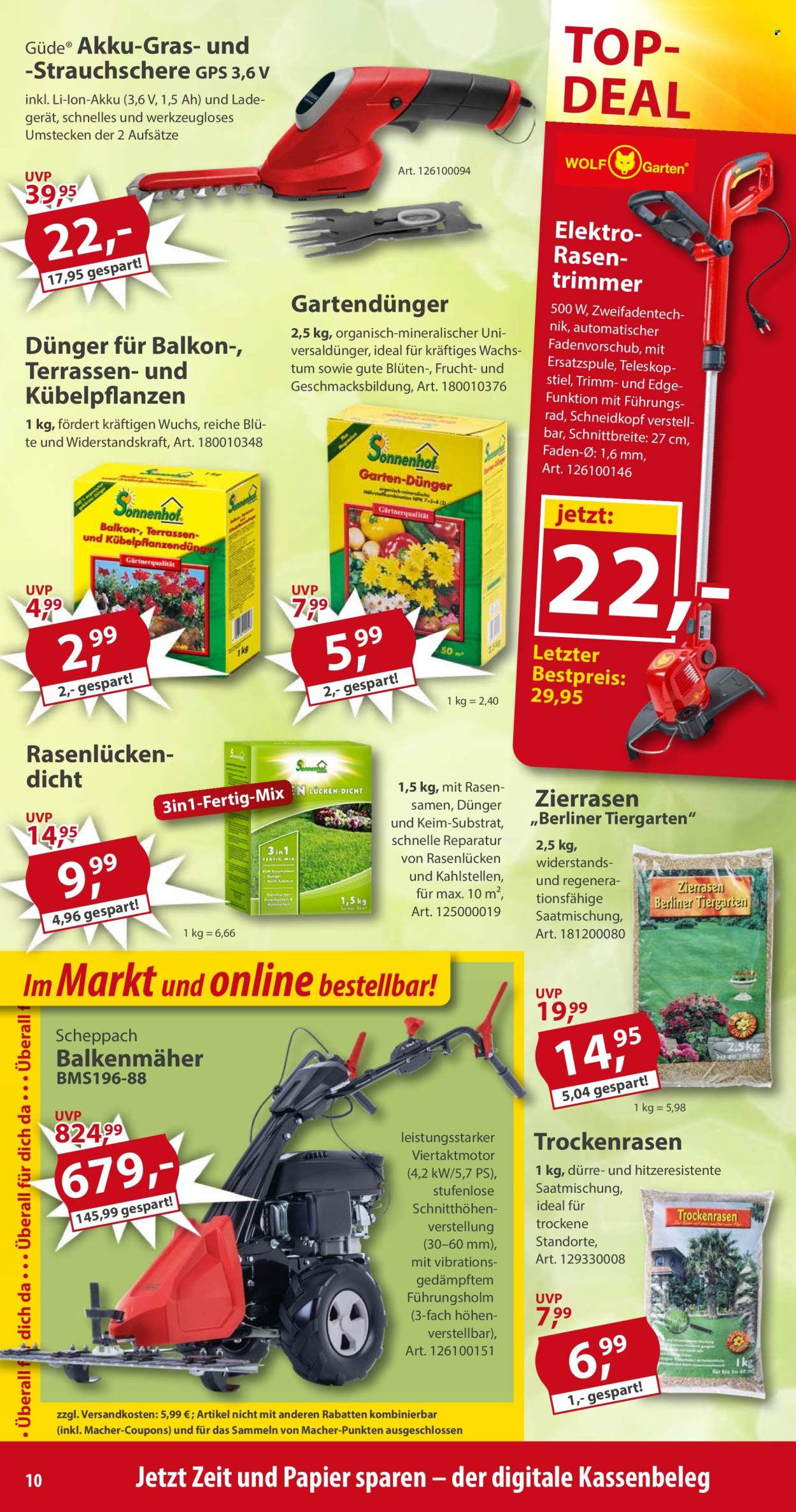Sonderpreis-Baumarkt Prospekte  - 13.06.2026 - 19.06.2026. Seite 10